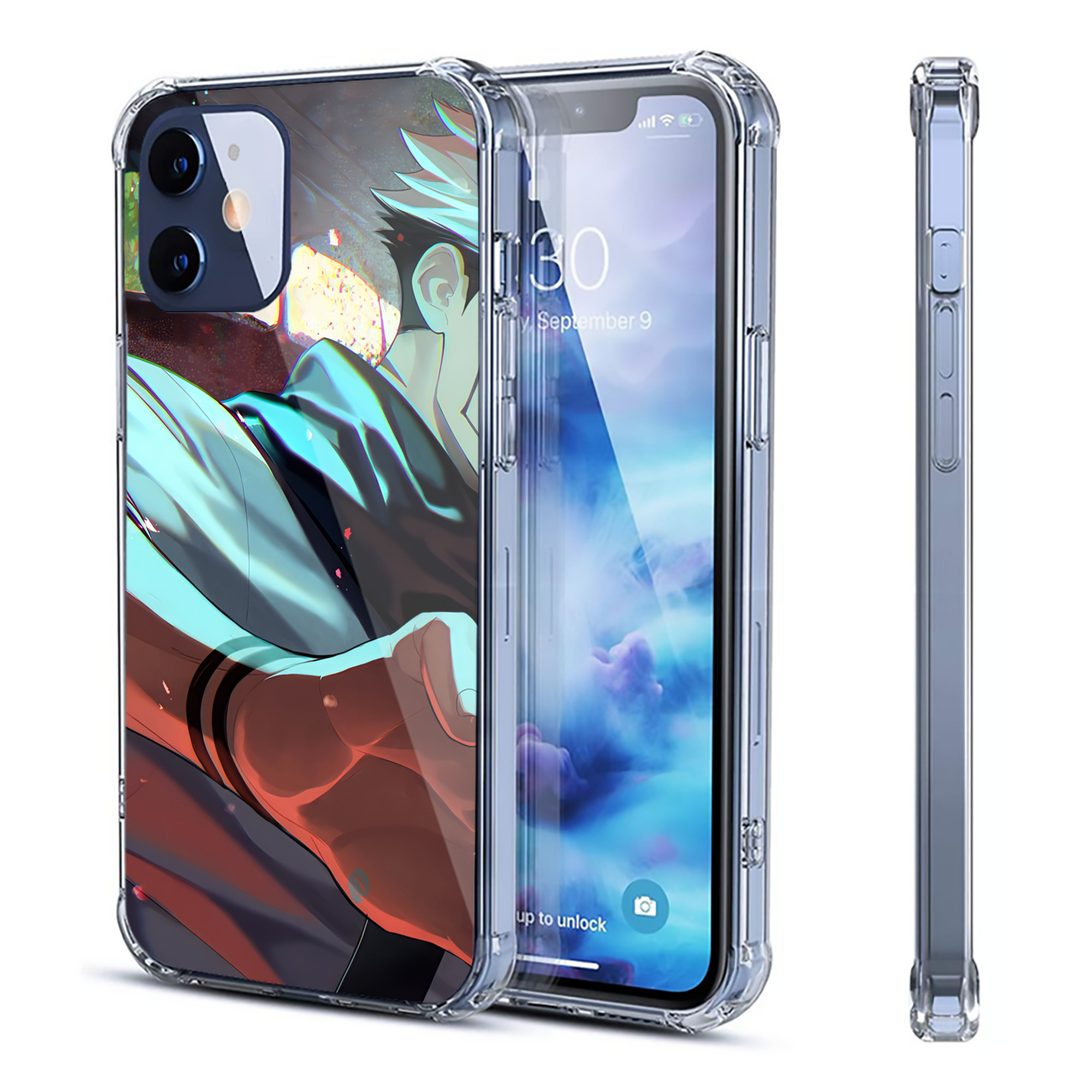 （画像用） SPY×FAMILY间谍家家酒 【iPhone 12シリーズ対応】透明スマホケース（クリアソフトケース）